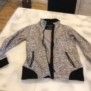 Calvin Klein performance quick dry zip up